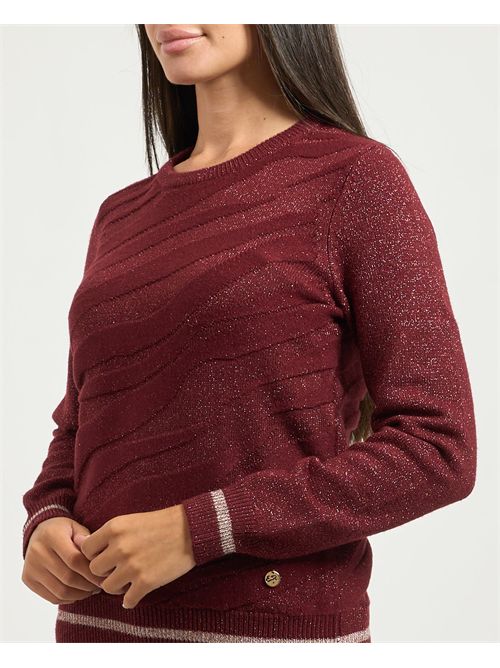 Maglione donna Yes Zee girocollo YES ZEE | M011-BI000516